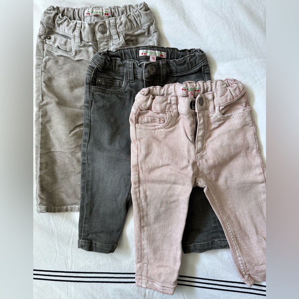 Bonpoint Pants Bundle 12 Months